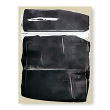 Load image into Gallery viewer, Black and White Abstract Painting
