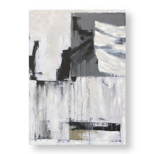 Load image into Gallery viewer, Gray and White Abstract Painting
