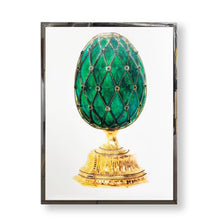 Load image into Gallery viewer, Green Fabergé Egg
