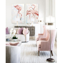 Load image into Gallery viewer, Set of 2 Flamingo Paintings
