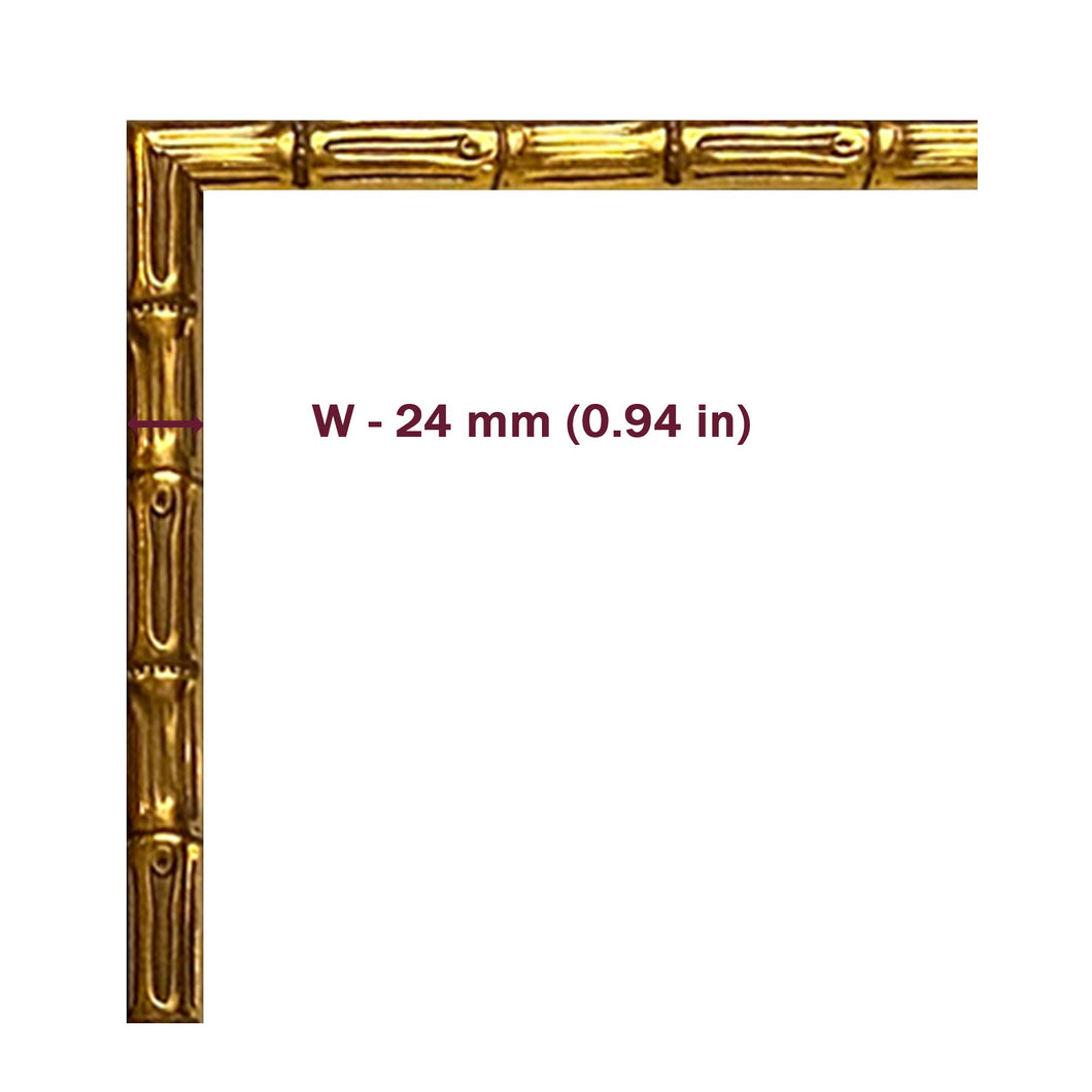 Bamboo Gold Frame