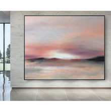 Load image into Gallery viewer, SUNRISE Landscape abstract painting
